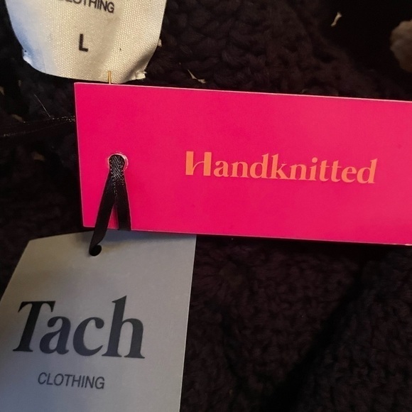 TACH CLOTHING FAUNA CROCHET DRESS - BLACK - Picture 11 of 14